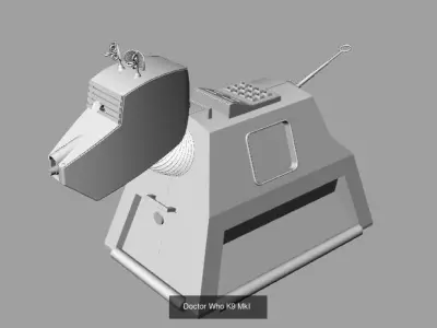 Doctor Who Robots 3D Model Pack