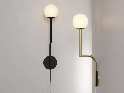 Mobil Wall Lamp Free 3D model