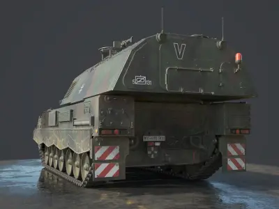  PZH-2000 Self Propelled Howitzer 