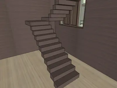 Modern House 3D Model Realistic Architectural Exterior Design  3D model
