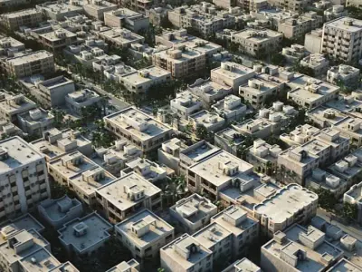 Archmodels vol 133 - city parts from different regions 3D model