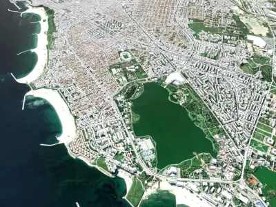 Cityscape Constanta Romania 3D model