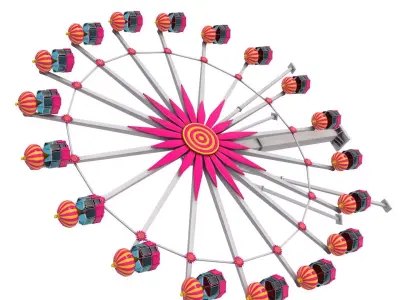 Ferris Wheel  3D model