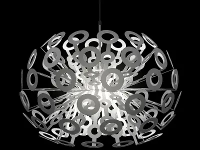 Ceiling Lamp 3D model 40