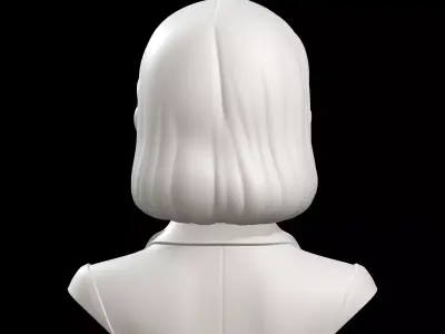 Millie Bobby Brown Bust 3D print model