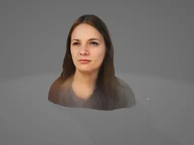 Character No 2   Not Rigged 3D model Low-poly 3D model