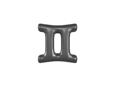 Gemini v2 001 Low-poly 3D model