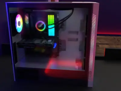 Gaming room Free 3D model