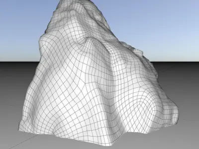 Scanned 3D Rock Assets Rock 01 3D model