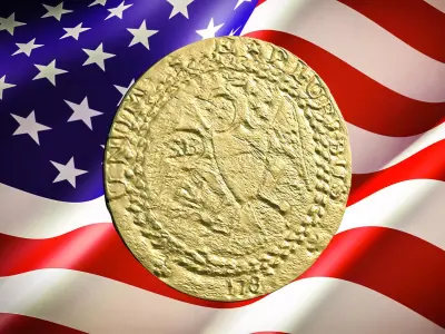 1787 Brasher Doubloon 3D print model