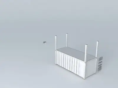 Bathroom cabinet Free 3D model