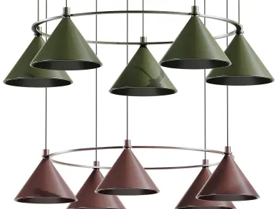 Zero Lumo Pendant Lamp 3D model