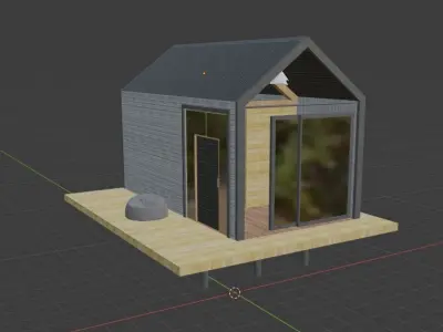 Nordic Barn Free 3D model