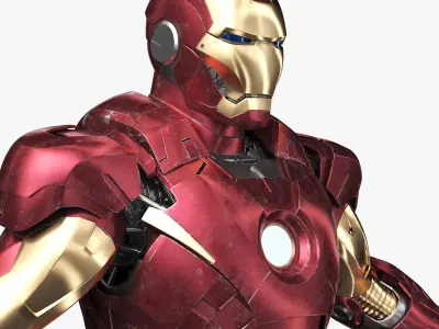 Iron man 06 3D model