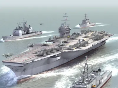  US Navy Carrier Strike Group 