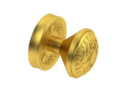 Aydon Mortice Door Knob 3D model