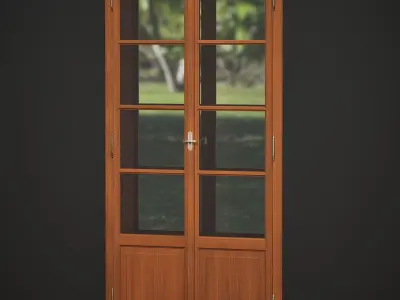 Balcony Door 6 3D model
