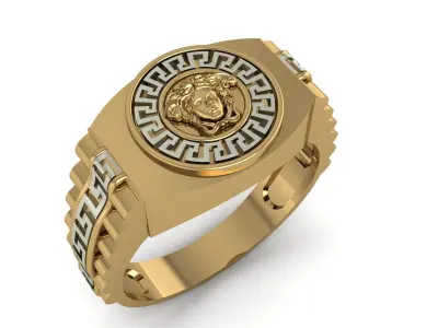 LETEST RING Low-poly 3D model