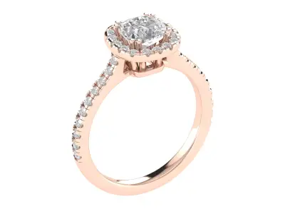 Women Ring  Render 3dm STL OBJ FBX TXT Details 3D print model 7