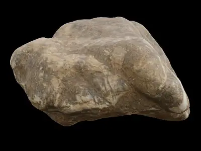 3D Scanned Rocks 3D Model Pack