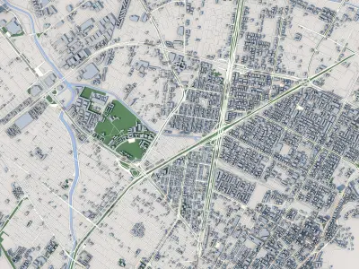 Bogota City Colombia 3D model