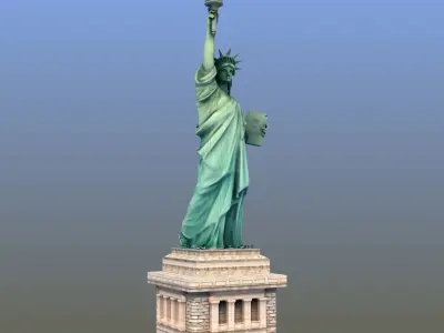 State of Liberty USA 3D model