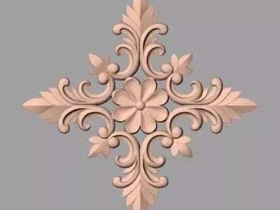 CNC 3D relief design STL format file used for artcam aspire E713 3D model