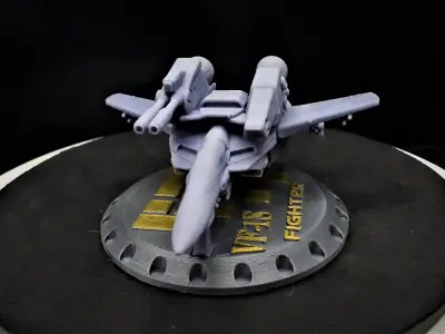 FIGHTER VF-1S - MACROSS ROBOTECH STATIC FIGURE 3D print model