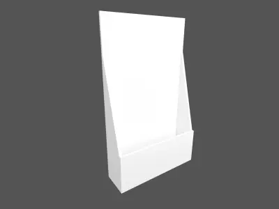 Table Top Display Stand v3 001 Low-poly 3D model