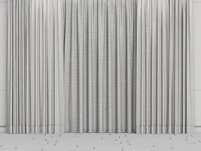 set Curtain 003 arc 3D model