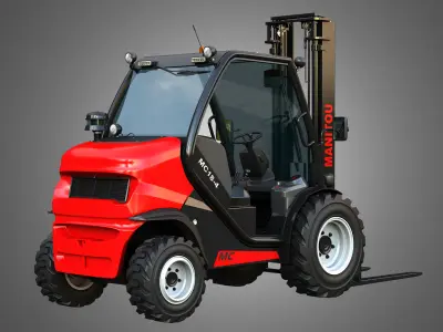 Manitou MC18-4 Forklift 3D model