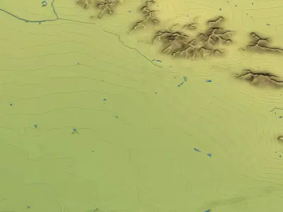 Phoenix - 3D City Topography Terrain 3D Model Pack