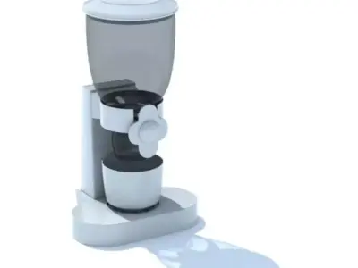 High Tech Kitchen Gadget 3D model