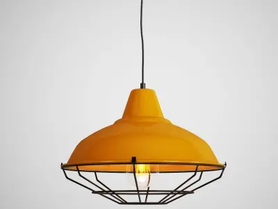 Hanging Lamps 4 in 1 LOFT HOUSE 3D model
