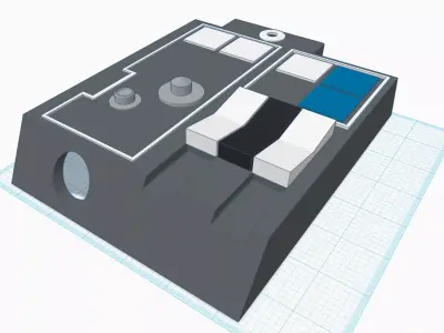 X-Wing Pilot Chest Box 3D model
