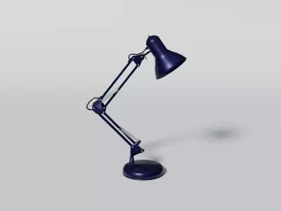Vintage desk lamp 3D model purchase