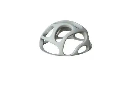 SciFi Cube Object No 44131 Low Poly Shape Low-poly 3D model