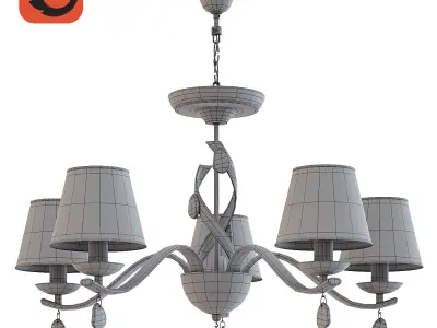 Freya Monique FR2001PL-05G Low-poly 3D model