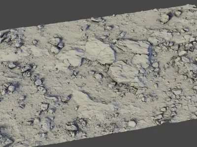 Gravelsand05 3D model