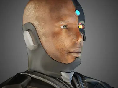 Cyborg - Justice League 3D model