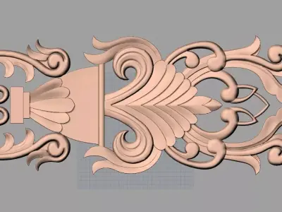 CNC 3D relief models STL format file used for artcam aspire E369 3D model