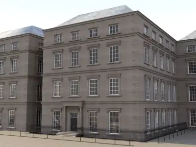 Townhouse London UK 3D model