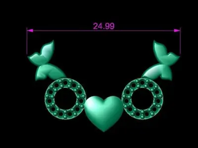 LIGHT NECKLACES 3D print model