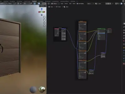 Door Design CG1C 3D model