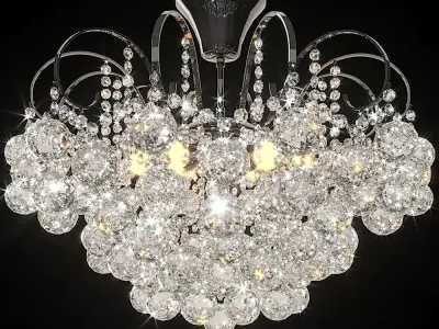 MW-Light Pearl 232016306 Chandelier 3D model