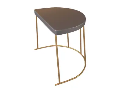 Side Table v1 002 Low-poly 3D model