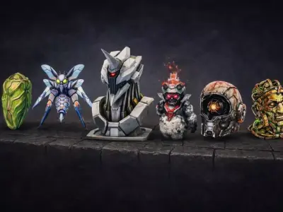 Sci-Fi Sentinel Enchanted Constructs Pack