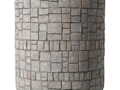 Brick Wall PBR Material 05 Texture