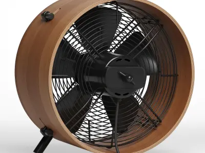 Floor fan Stadler Form Otto 3d model 3D model