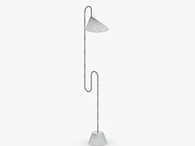 1419 - Floor Lamp Low-poly 3D model